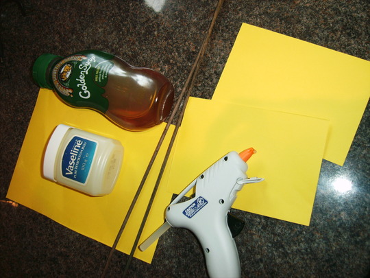 Materials needed for catching algae flys!