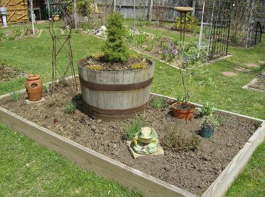 Herb Garden -  April 2008