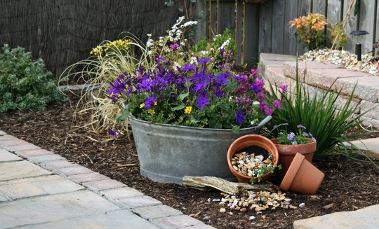 fallen pot