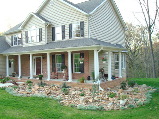 rock garden side