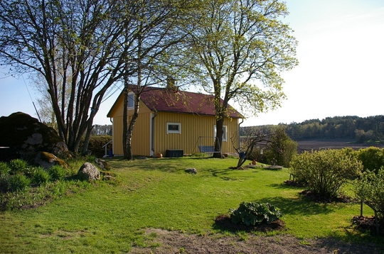 House in garden