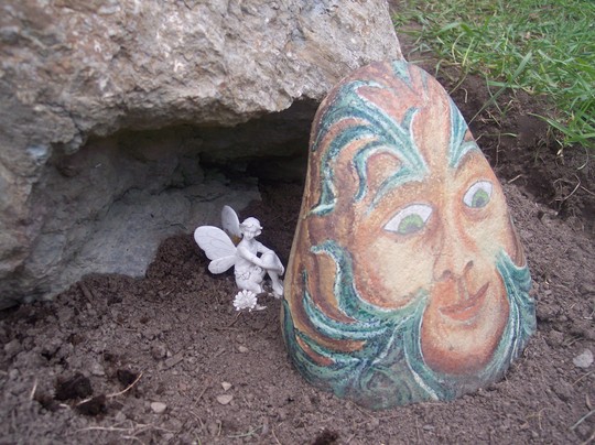 Green Man finds a new home!