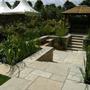 Sunken garden Hampton court