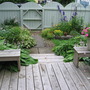 fence and side gate