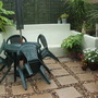 an out side settee