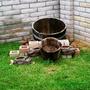 Corner Barrel Garden