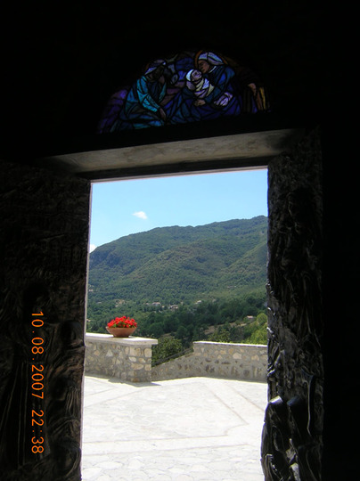 Door with a view