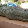 stone dragon head