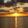 Sunset Over River Thames
