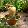Recycled water feature, Shrewsbury flower show, '08