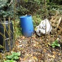 Compost bins willow fedge